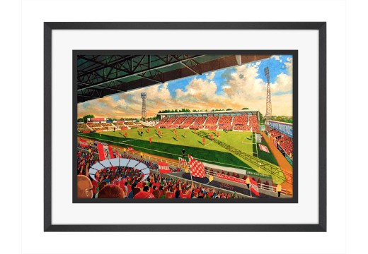 County Ground Stadium Fine Art Print - Swindon Town FC
